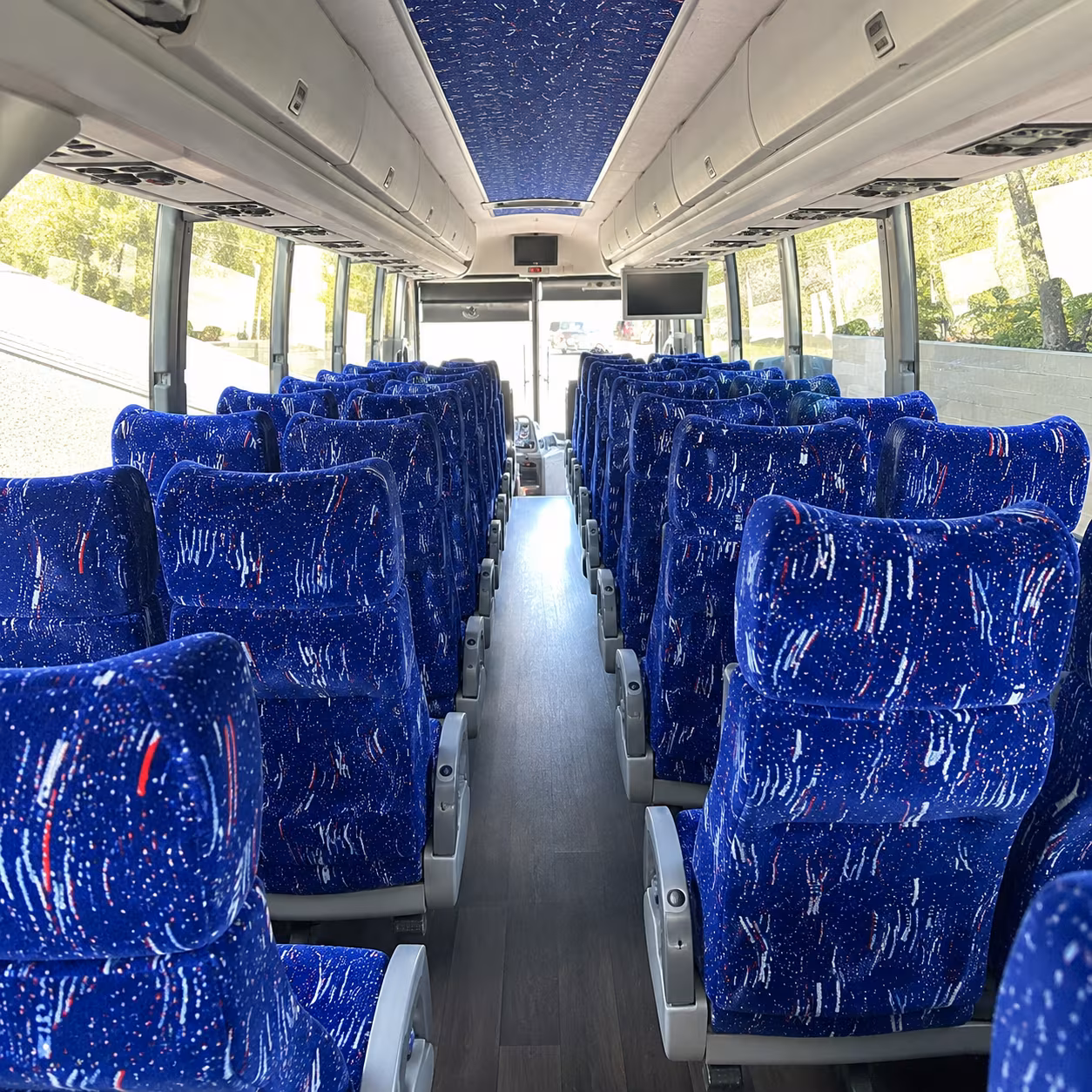 westminster charter bus services inside