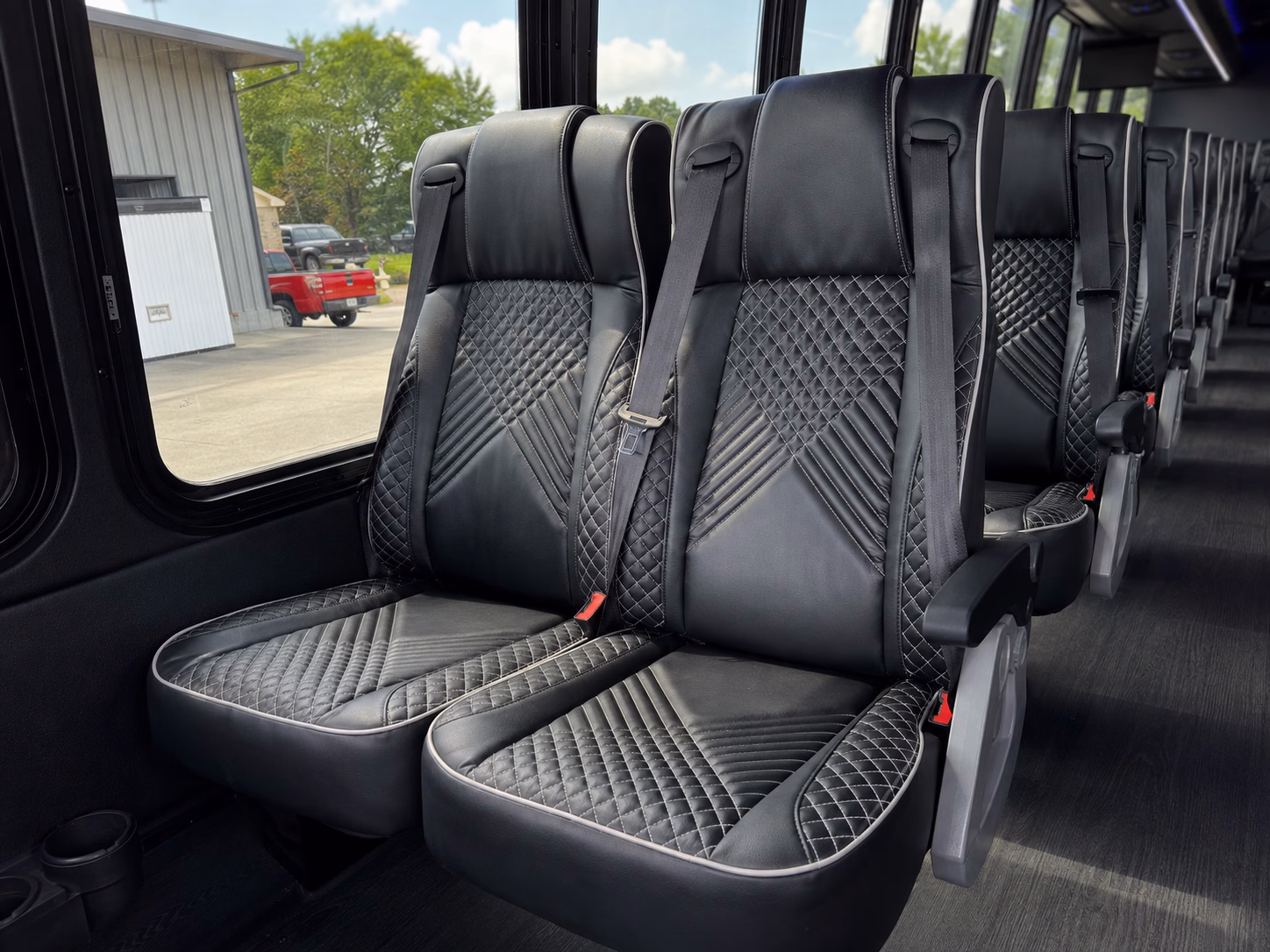 westminster charter bus services interior