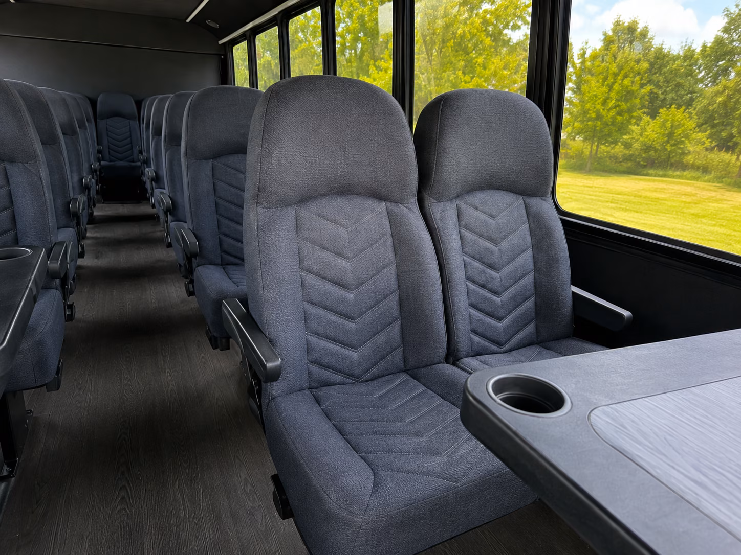 westminster corporate event transportation onboard seating