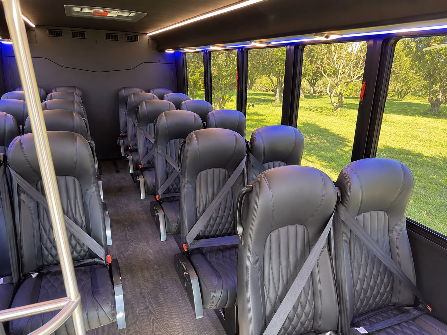 westminster wedding transportation onboard seating